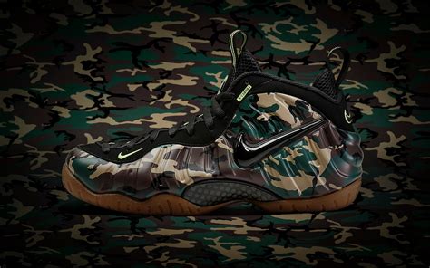 nike foamposite pro army camo